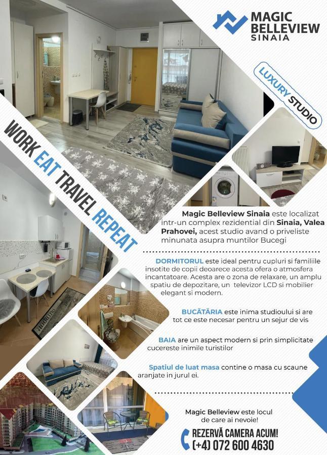 Magic Belleview Sinaia Apartman Kültér fotó
